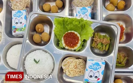 Ratusan Pelajar MTsN 6 Malang Akhirnya Nikmati MBG, Menunya Variatif Tiap Hari
