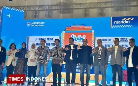 Puncak Livin’ Fest 2025 di Surabaya, Bank Mandiri Dorong Akselerasi UMKM dan Industri Kreatif