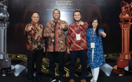 Raih Platinum ASRRAT ke-8 , Pupuk Kaltim Pertegas Komitmen ESG