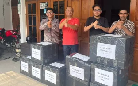 IKA UB Salurkan Bantuan untuk Korban Bencana di Sumatera