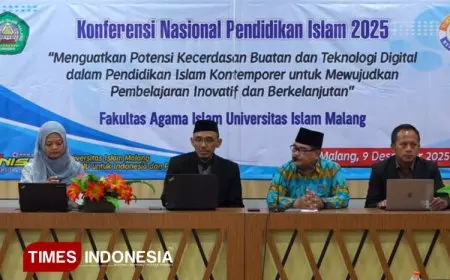 FAI Unisma Gelar Konferensi Nasional Pendidikan Islam 2025: Momentum Perkuat Riset Berbasis Kecerdasan Buatan