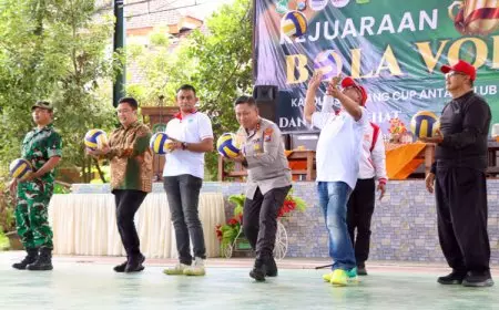 Kapolres Malang Cup 2025: 47 Klub Voli Adu Skill Berebut Juara