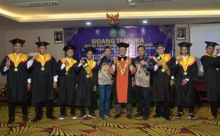 Wisuda ke-23 Polisma, Tegaskan Komitmen Pendidikan Vokasi Berdampak untuk Indonesia Emas 2045