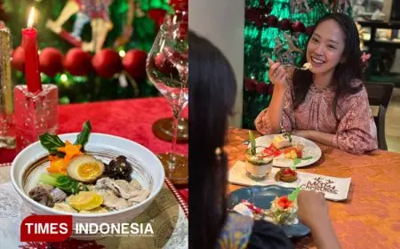 Rayakan Natal dengan Sentuhan Kuliner Keraton ‘Candlelight Royal Javanese Christmas’ di Melati Restaurant