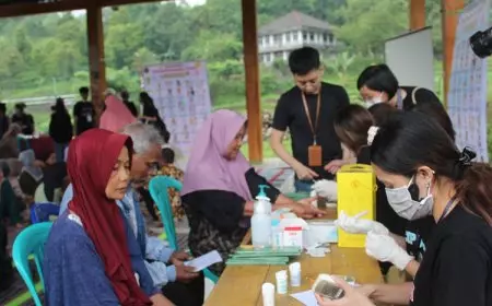 Layanan Kesehatan Gratis FK Universitas Ciputra di Mojokerto, Ungkap Minimnya Pemeriksaan Preventif Warga