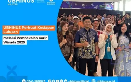 UBHINUS Perkuat Kesiapan Lulusan Melalui Pembekalan Karir Wisuda 2025
