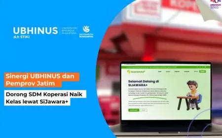Sinergi UBHINUS dan Pemprov Jatim Dorong SDM Koperasi Naik Kelas lewat SiJawara+