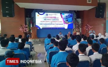 SMK Muhammadiyah 1 Kepanjen Kenalkan Fasilitas Bengkel Standar Industri