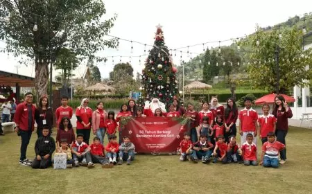 Rayakan 50 Tahun Perjalanan, Kartika Sari Wujudkan Semangat Berbagi Kebahagiaan Natal Bersama SOS Children’s Villages Indonesia