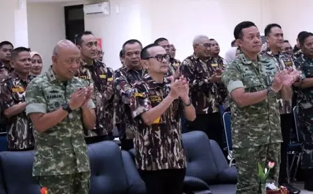 Tutup Tarkorna XV, Dankodiklat TNI Kukuhkan Kader GM FKPPI sebagai Angkatan Trimatra XV