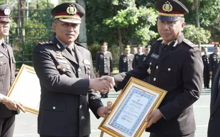 Polres Malang Berikan 39 Penghargaan Personel Berprestasi, TNI, dan Masyarakat