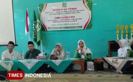 Adah Kreativitas dan Lisan, Fatayat NU Kauman Ponorogo Gelar Lomba Bento
