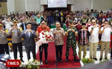 Tinjau Keamanan Natal, Bupati Fawait: Tidak Ada Tempat untuk Intoleran