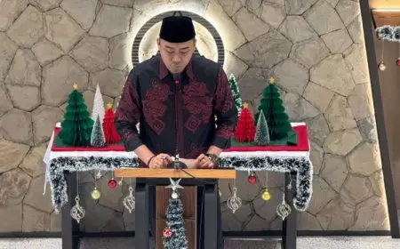 Stafsus Menag RI Gugun Gumilar Hadiri Natal di GKI Serpong, Ajak Jaga Kerukunan dan Persatuan Indonesia