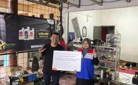 Pertamina Lubricants Perkuat Keberlanjutan Enduro Entrepreneurship Program Batch 2022 melalui Penyaluran Bantuan Bengkel