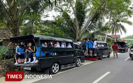 Kesangkot Candi, Cara SMPN 3 Pringkuku Tekan Kecelakaan Pelajar di Jalur Wisata Pacitan