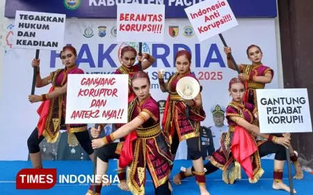SMPN 1 Tegalombo Pacitan Sabet Juara 2 Tari Kreasi Antikorupsi