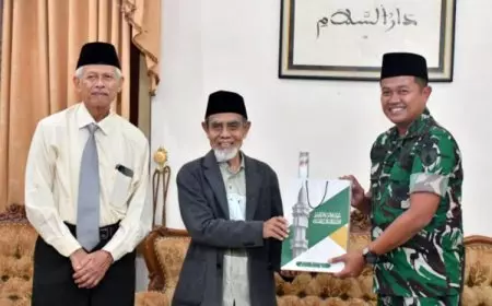 Dandim Ponorogo Silaturahmi ke Pondok Modern Darussalam Gontor