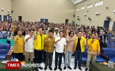 Sidoarjo Juara Pengangguran Tertinggi di Jatim, Partai Golkar Salurkan 3.033 Beasiswa PIP
