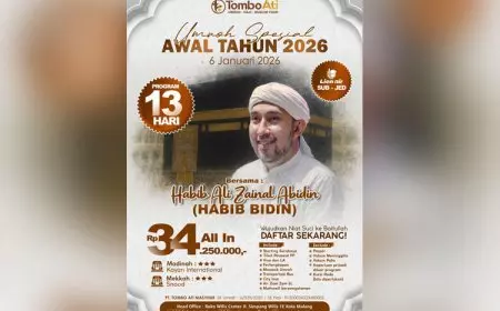Umrah Bersama Ulama, Tombo Ati Siapkan Keberangkatan Spesial Sepanjang 2026