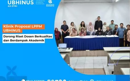 Klinik Proposal LPPM UBHINUS Dorong Riset Dosen Berkualitas dan Berdampak Akademik