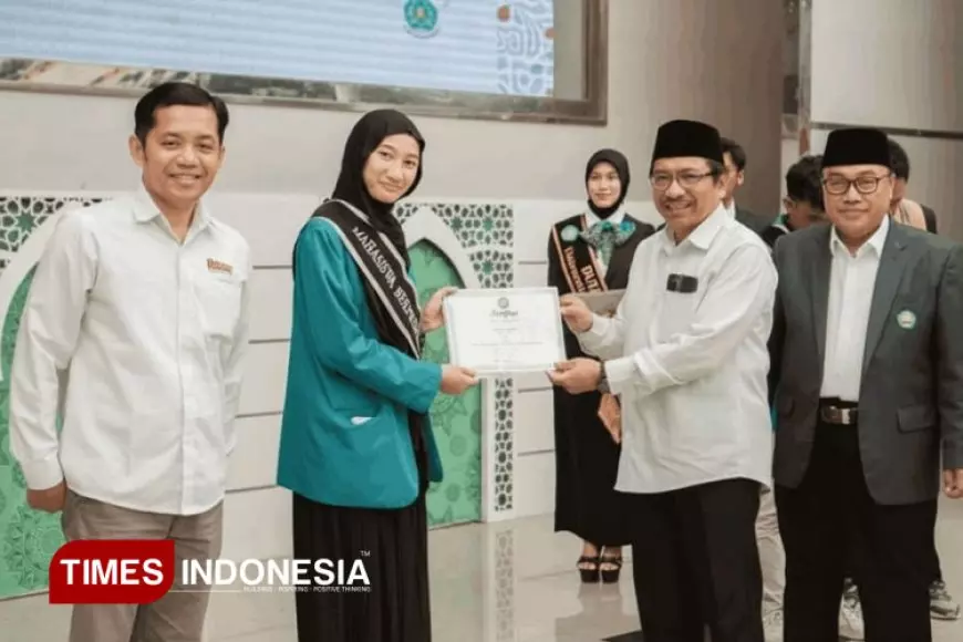 Salma Aniqotizzahro, Mahasiswa FKIP Unisma Raih Juara 2 Pilmapres 2025 pada Anugerah Kemahasiswaan