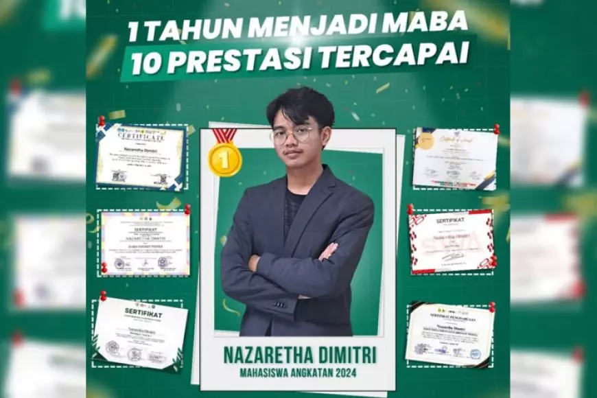 Raih 10 Prestasi, Mahasiswa Beasiswa Juara ini Berprestasi di Tahun Pertamanya