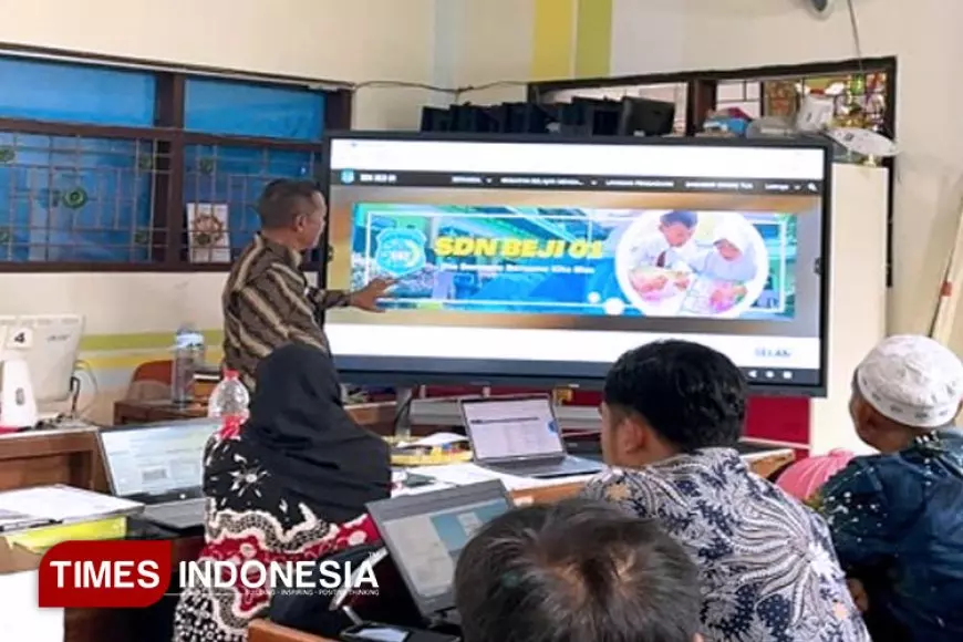 Permudah Pembelajaran, SDN Beji 01 Kota Batu Terapkan Siap KLik