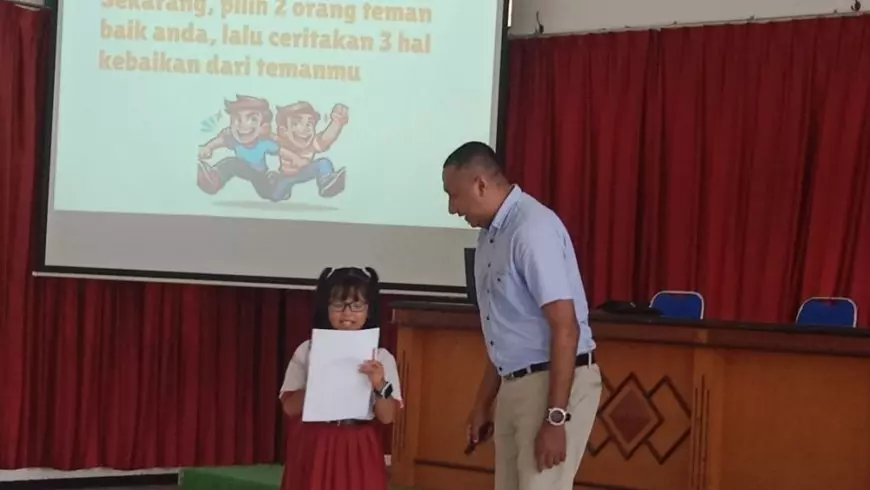 UKWK Literasi Anti Bullying di SD Katolik Kolese Santo Yusup III Malang Lewat Nilai Kasih Ajaran Yesus Kristus 
