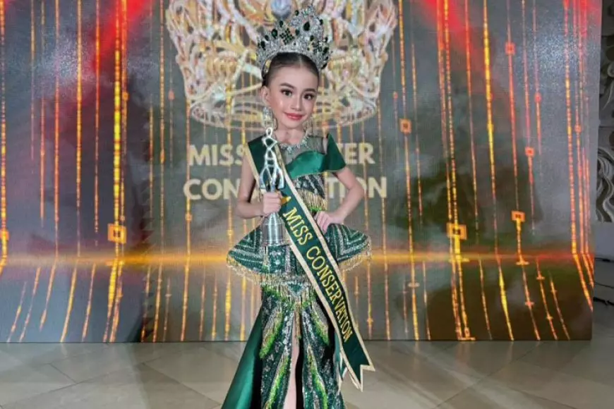 Harumkan Nama Indonesia di Usia 7 Tahun, Gerhana Ayundya Putri Raih Dua Gelar Internasional