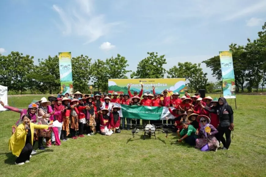 SnackVideo Buka Musim Ketiga Desa Sejahtera di Ngawi, Dorong Pertanian Berbasis Teknologi
