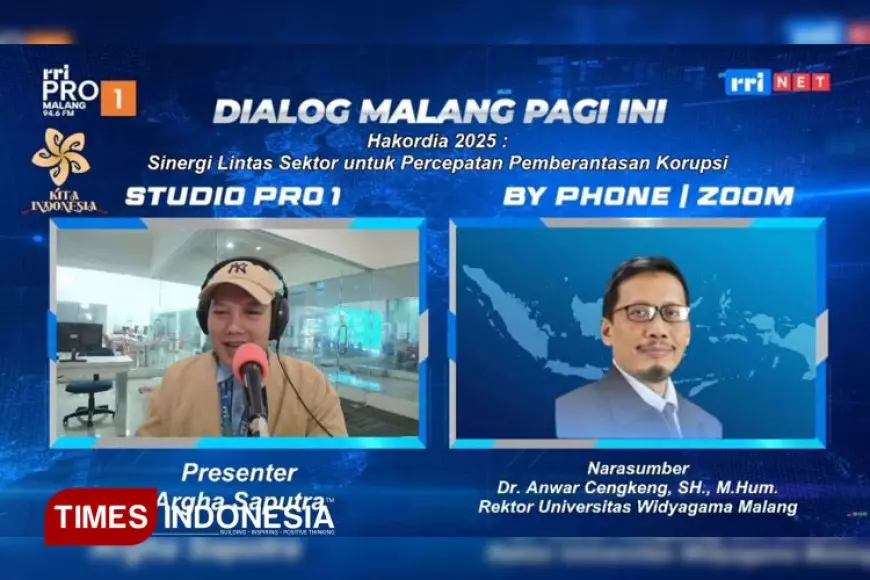 Rektor UWG Malang Tegaskan Komitmen Antikorupsi dan Beri Sorotan Kritis atas Kebijakan Amnesti Presiden