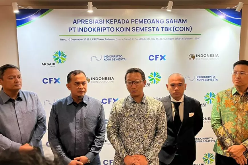 PT Arsari Nusa Investama Officially Becomes Shareholder of PT Indokripto Koin Semesta Tbk