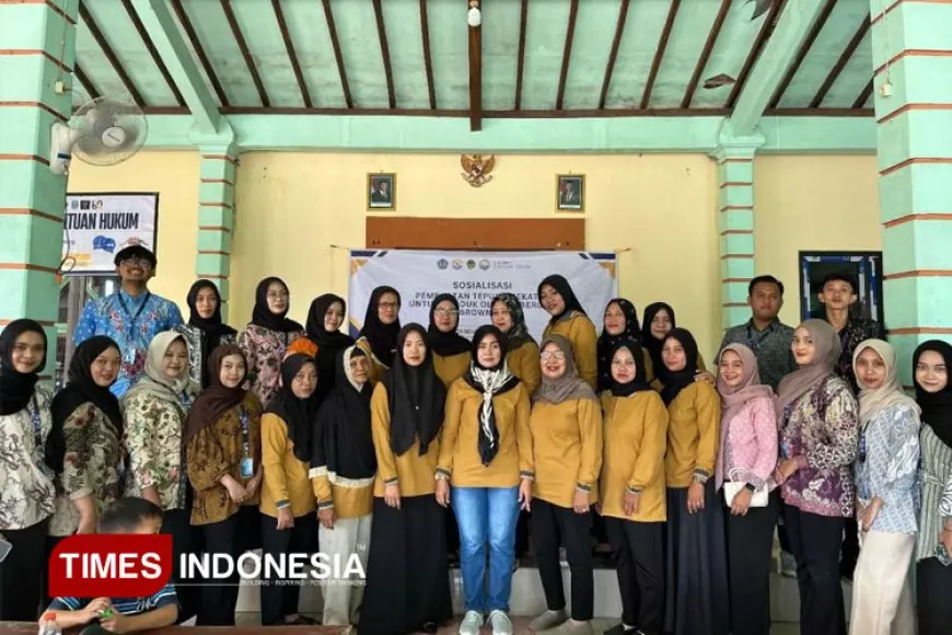 Mahasiswa KKN UNIPMA Kenalkan Inovasi Brownies Bekatul, Tingkatkan Gizi dan Ekonomi Warga Desa Sumbergandu