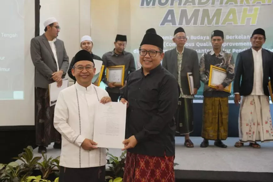 Majelis Masyayikh Tetapkan Hasil Asesmen 2025, 92 Satuan Pendidikan Pesantren Terima SK dan Sertifikat