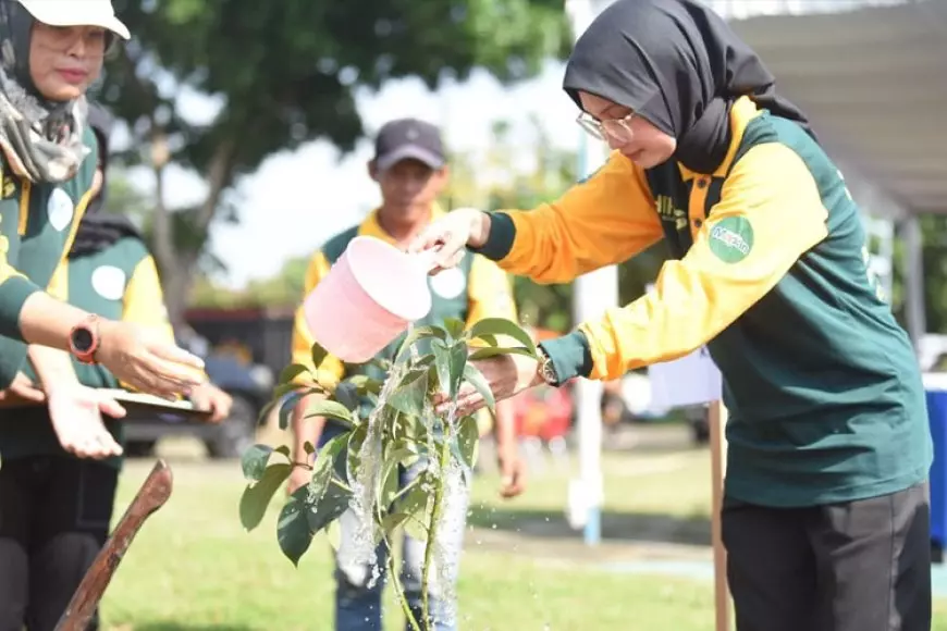 Komitmen Ciptakan Kota Kediri Hijau, Tanam Ratusan Pohon di Momen Hari Menanam Pohon Sedunia