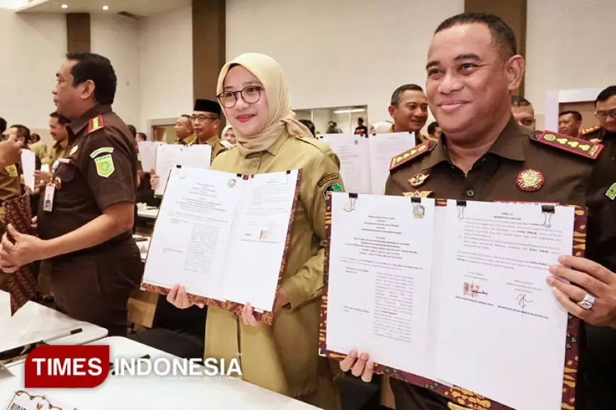 Langkah Humanis Banyuwangi, Bupati Ipuk Teken PKS Pidana Kerja Sosial