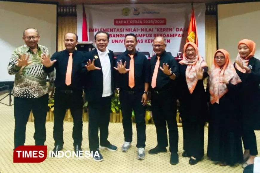 Tegaskan Visi Kampus KEREN, Universitas Kepanjen Hadirkan Coach Fahmi dalam Raker 2025