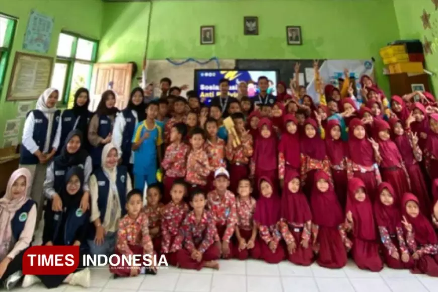 Mahasiswa KKN-T UNIPMA Kelompok 23 Gelar Sosialisasi Anti-Bullying di SDN Kedungjati