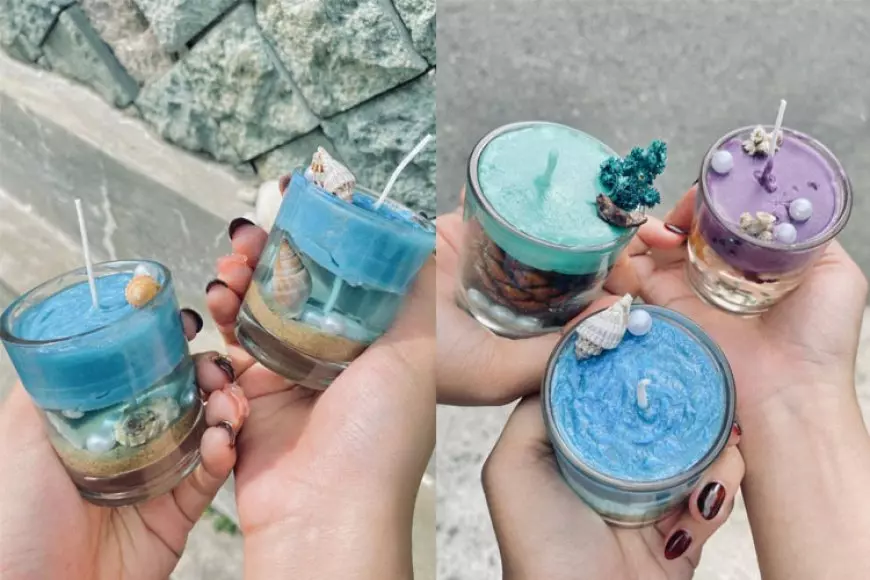 Water Candle dari Minyak Jelantah: Inovasi Kerajinan Mahasiswa UNIPMA Madiun