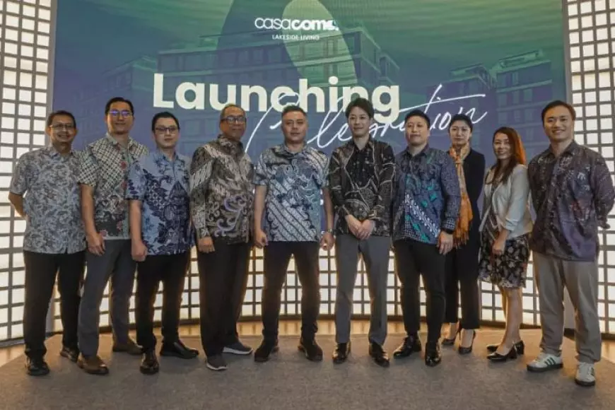 CasaComo Resmi Meluncur, Perkuat Segmen Hunian Modern Tepi Danau di Shila Laketown