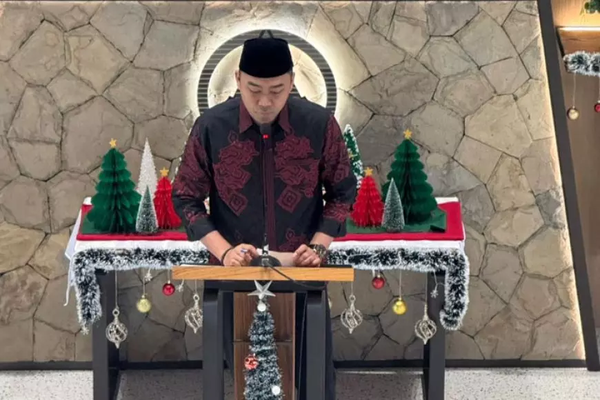 Stafsus Menag RI Gugun Gumilar Hadiri Natal di GKI Serpong, Ajak Jaga Kerukunan dan Persatuan Indonesia