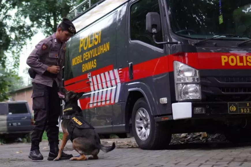 Alice, Satu dari Tiga Anjing K9 Polres Malang yang Siap Turun Saat Mitigasi Bencana