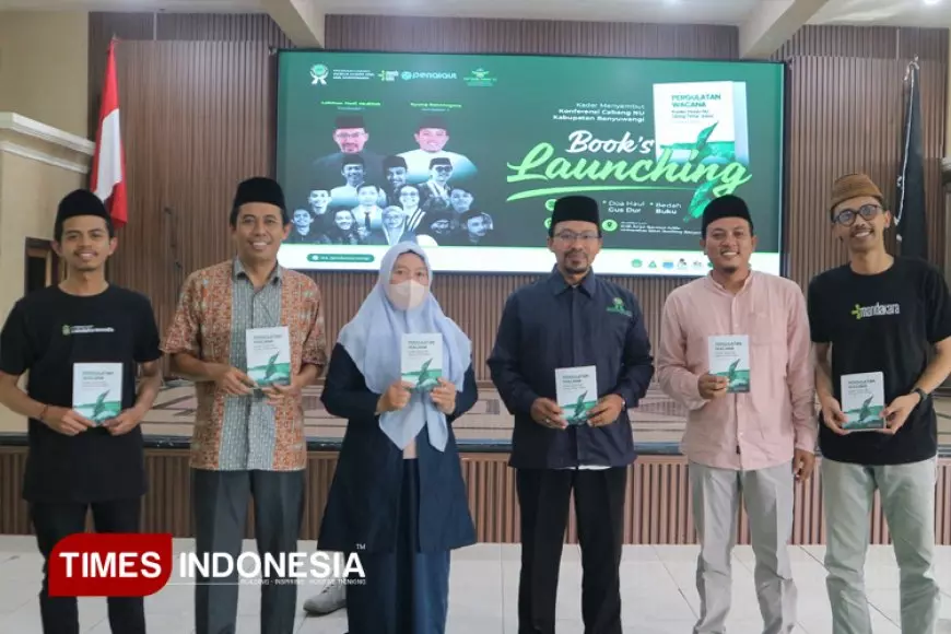 Jelang Konfercab NU Banyuwangi, Kader Muda NU Suarakan Gagasan Lewat Peluncuran Buku