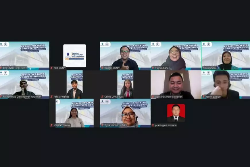 Asah Literasi di Era AI, UMBY Gelar Lomba Public Speaking Nasional Berbahasa Inggris