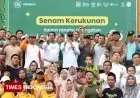 Senam Kerukunan HAB ke-80 Kemenag, UIN SATU Tulungagung Perkuat Moderasi Beragama Bersama FKUB