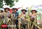 Panen Raya Serentak, Polres Mojokerto Kota Hasilkan 1 Ton Jagung