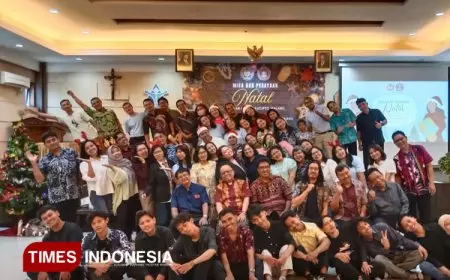 UKWK Merayakan Natal Mengusung Tema Tuhan Hadir untuk Menyelamatkan Keluarga