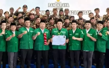 GP Ansor Terima Penghargaan Presiden atas Kontribusi Swasembada Pangan Nasional