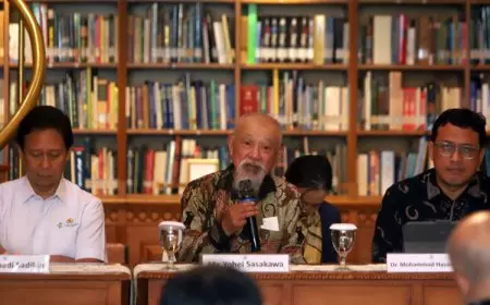 Yohei Sasakawa Calls for an End to Discrimination Against Leprosy Sufferers